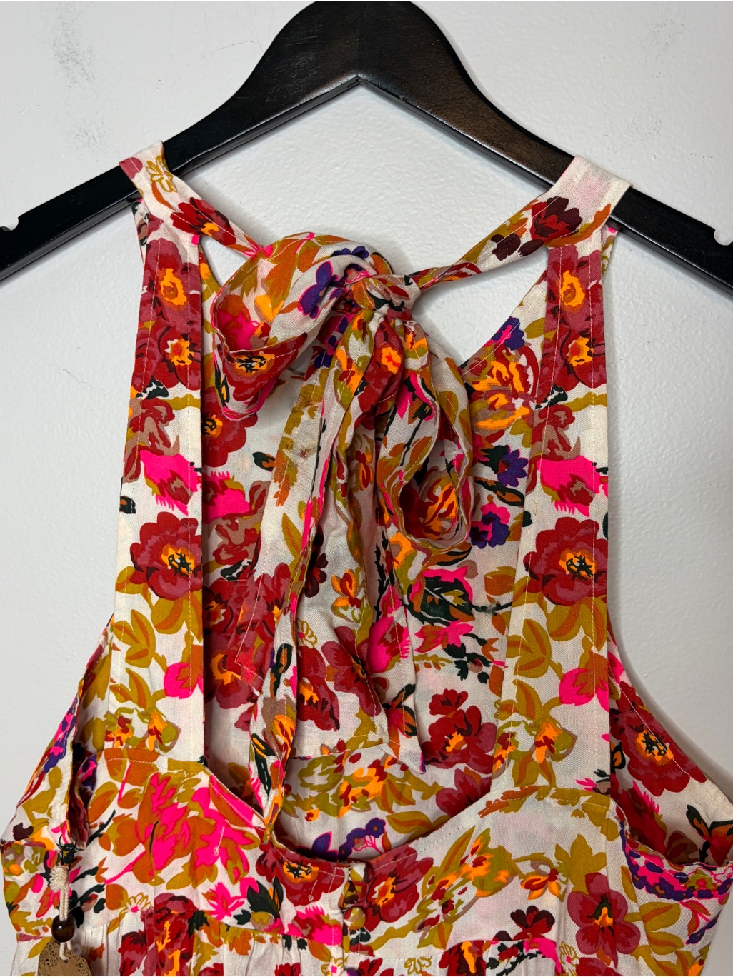 Nwt Natural Life Halle Floral Tiered Mini Dress Womens Xl — image 7 of 8
